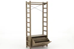 Flamant Aber, Schoenenrek, Verweerd Eikenhout, Met Kastroede^ Kasten