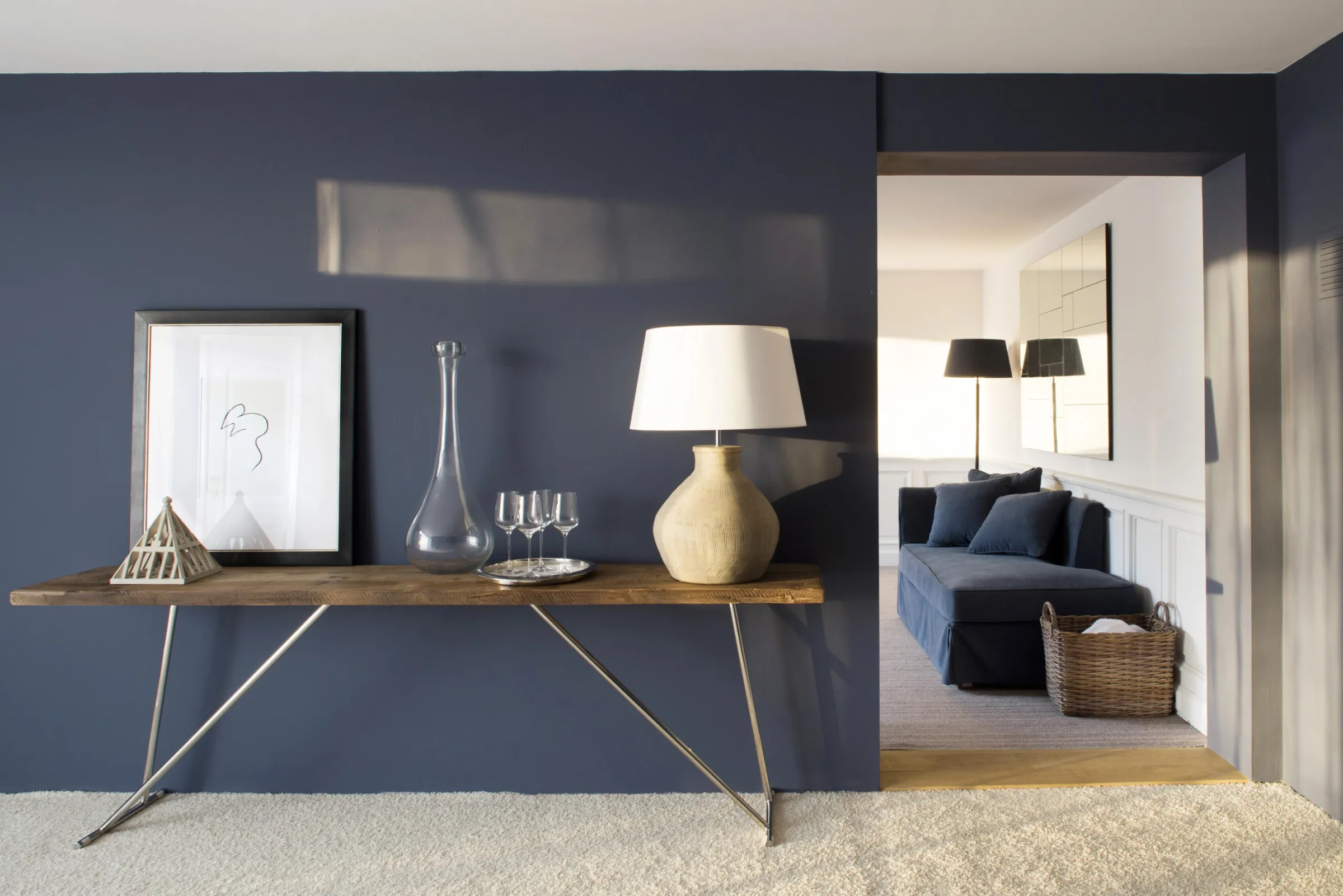 Flamant Afgrond^ Blauw