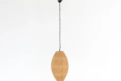 Flamant Aimee, Hanglamp, Raffia En Ijzer, L^ Verlichting