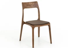 Flamant Amina, Stoel, Leren Zitting^ Stoelen