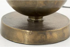 Flamant Annelie, Tafellamp, Antiek Koperen Afwerking^ Verlichting