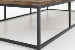 Flamant Archy, Salontafel, Rechthoekig, Hout En Metaal^ Koffie Tafels