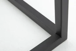 Flamant Armand, Bureau, Zwart Eiken En Metaal^ Bureaus