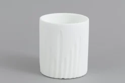 Flamant Ayla, Vaas, Glas, Wit, O8X9,5H^ Decoratie