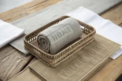 Flamant Baobao, Gastendoekje, Wit^ Textiel