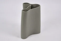 Flamant Barrie, Vaas, Keramiek, Ardesia, S^ Decoratie