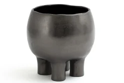 Flamant Becker, Kom, Metaal, Zwart, M^ Decoratie