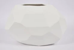 Flamant Belinda, Vaas, Keramiek, Wit, Model 1^ Decoratie