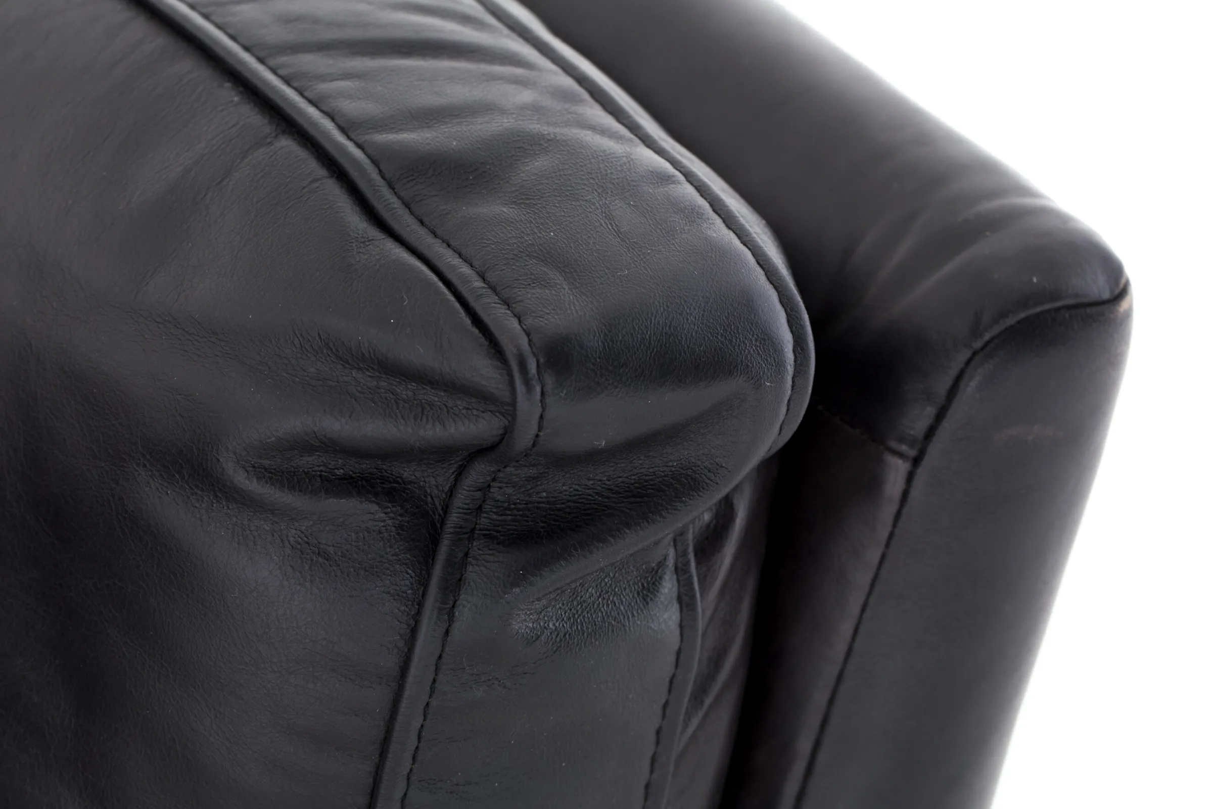 Flamant Bellamy, Bank, Zwart, Leer, 2,5-Zits^ Banken