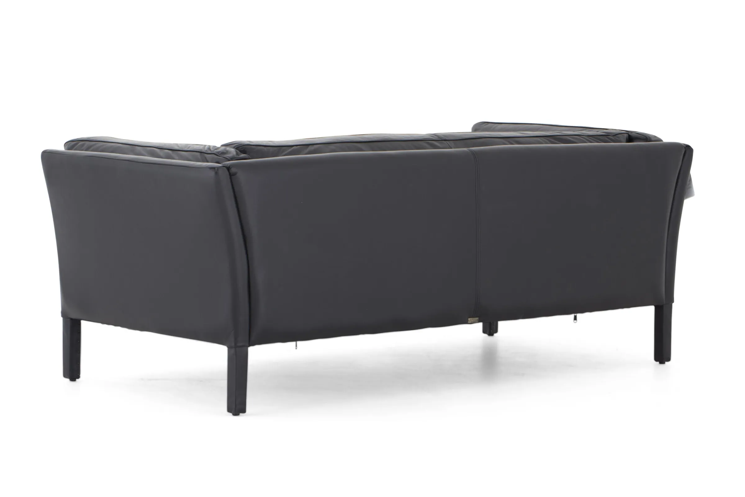 Flamant Bellamy, Bank, Zwart, Leer, 2,5-Zits^ Banken