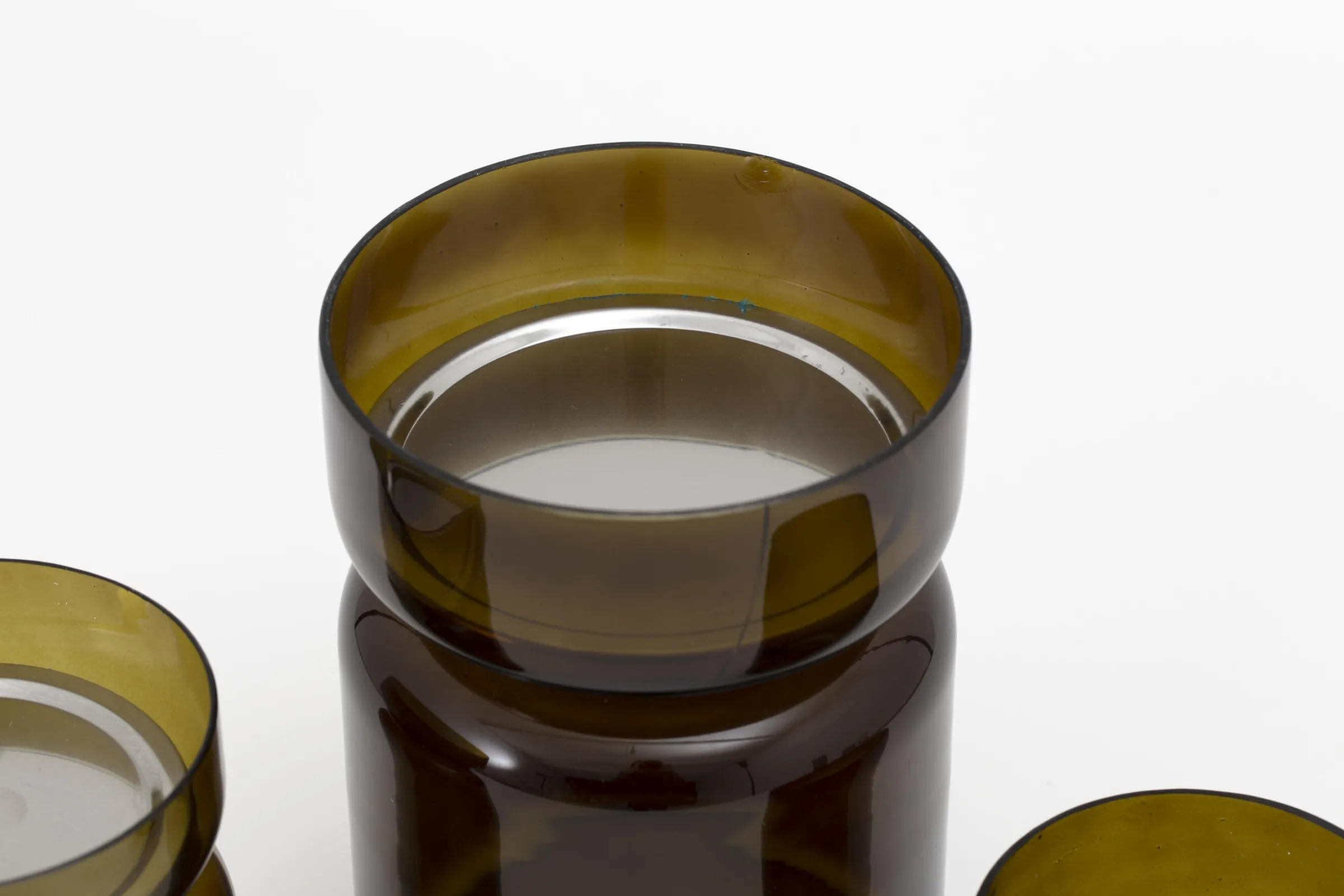 Flamant Berami, Kandelaar, Glas, Bruin, L^ Decoratie