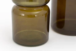 Flamant Berami, Kandelaar, Glas, Bruin, S^ Decoratie