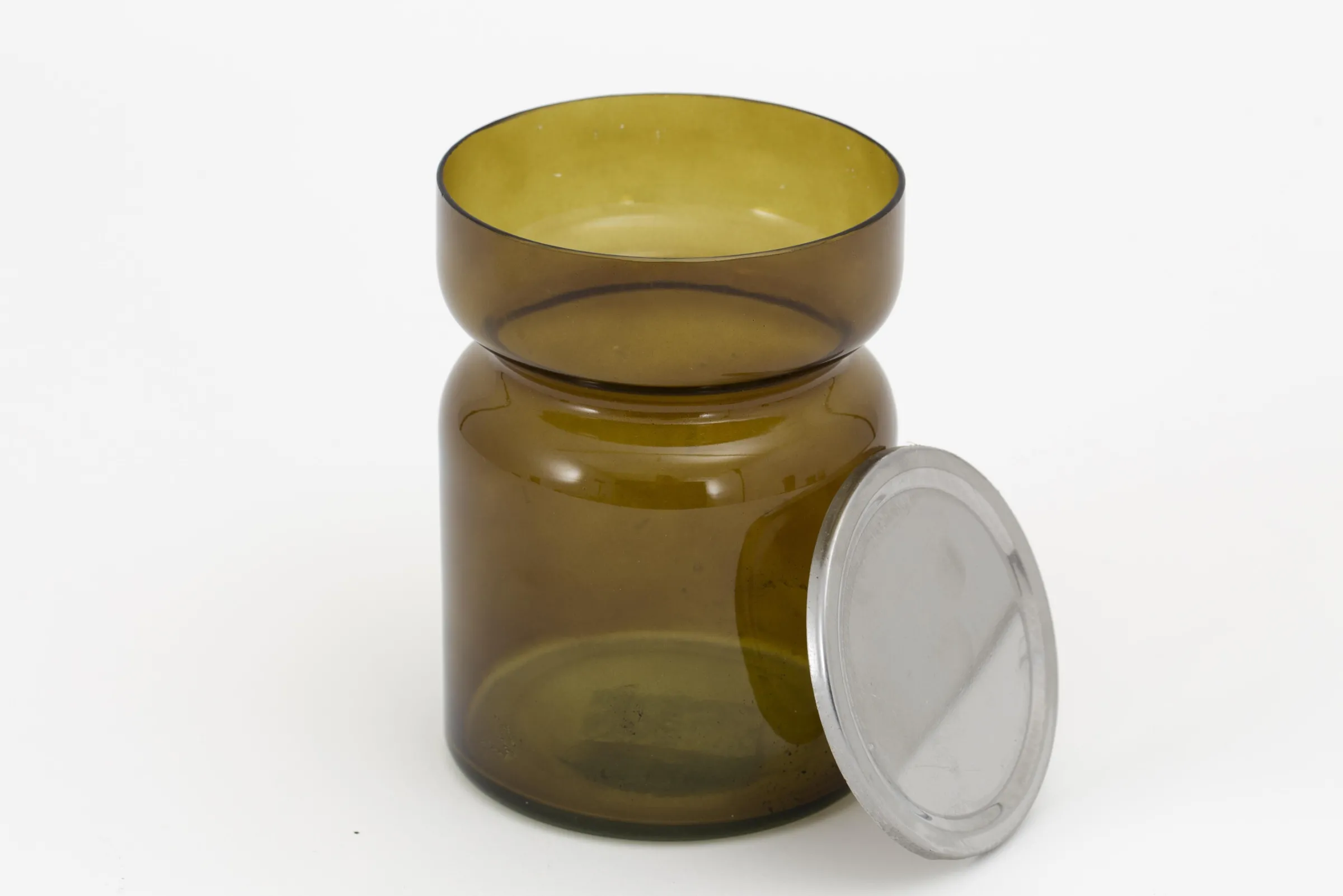 Flamant Berami, Kandelaar, Glas, Bruin, S^ Decoratie