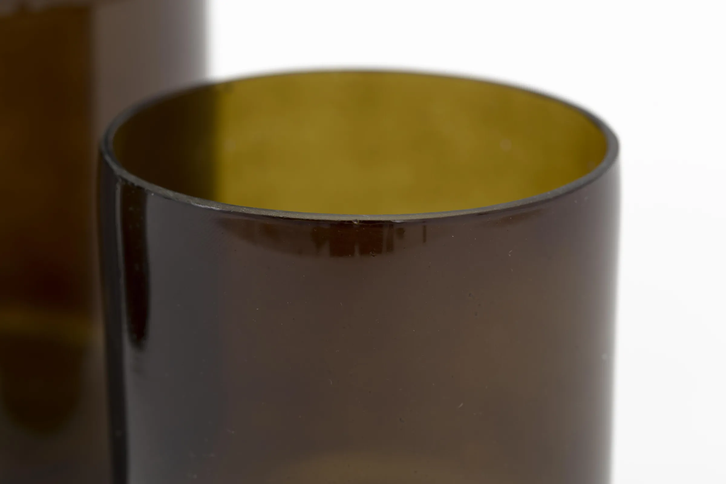 Flamant Berami, Theelichthouder, Glas, Bruin^ Decoratie