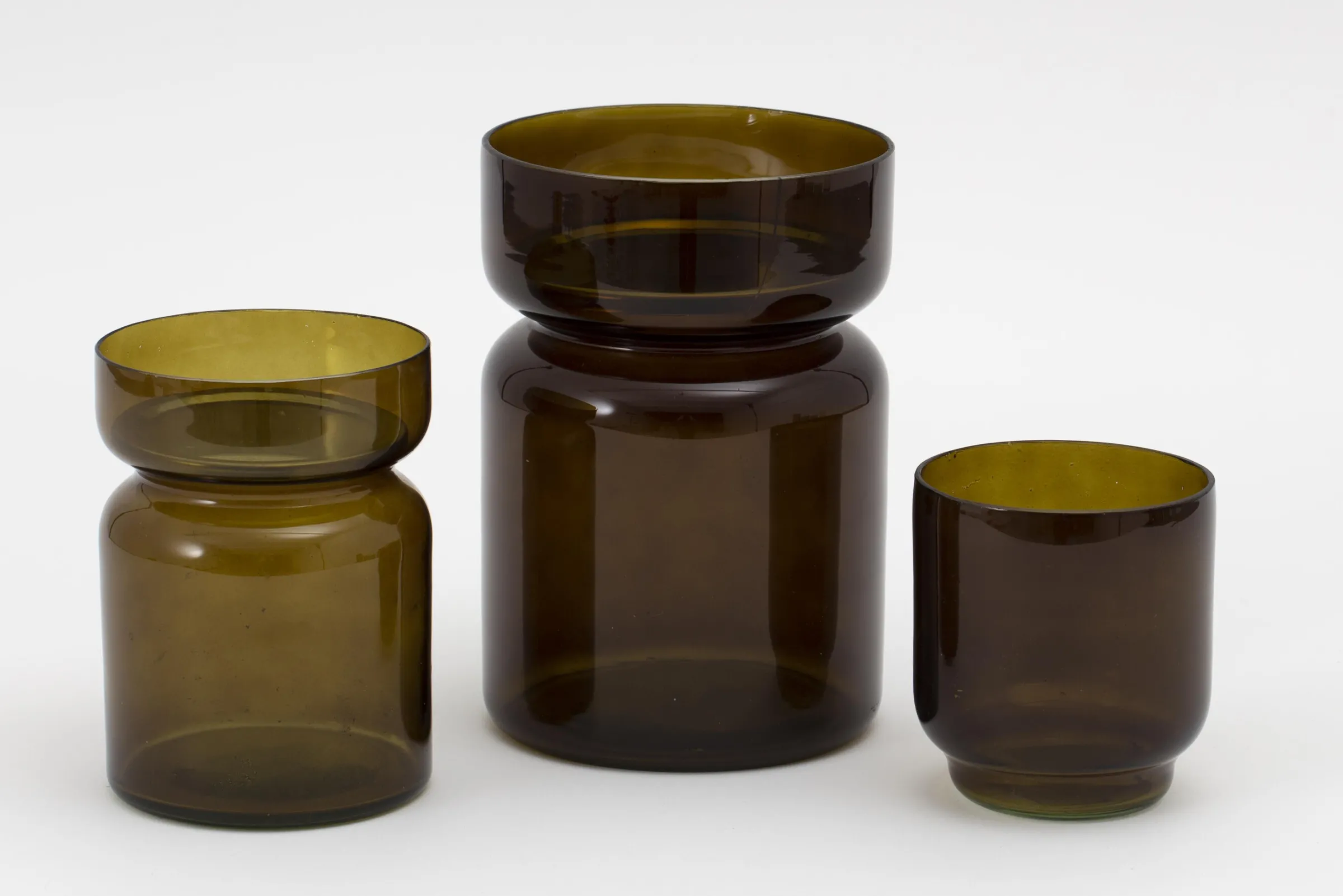 Flamant Berami, Theelichthouder, Glas, Bruin^ Decoratie