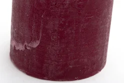 Flamant Beth, Kaars, Kleur Balmoral Rood, 7X15Cm^ Decoratie