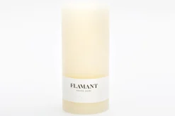 Flamant Beth, Kaars, Kleur Creme, 9X20Cm^ Decoratie