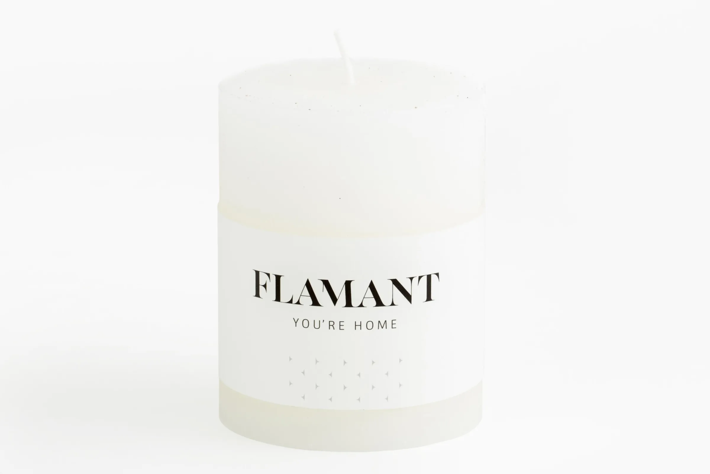 Flamant Beth, Kaars, Kleur Wit, 7X9Cm^ Decoratie