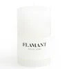 Flamant Beth, Kaars, Kleur Wit, 7X11,5Cm^ Decoratie