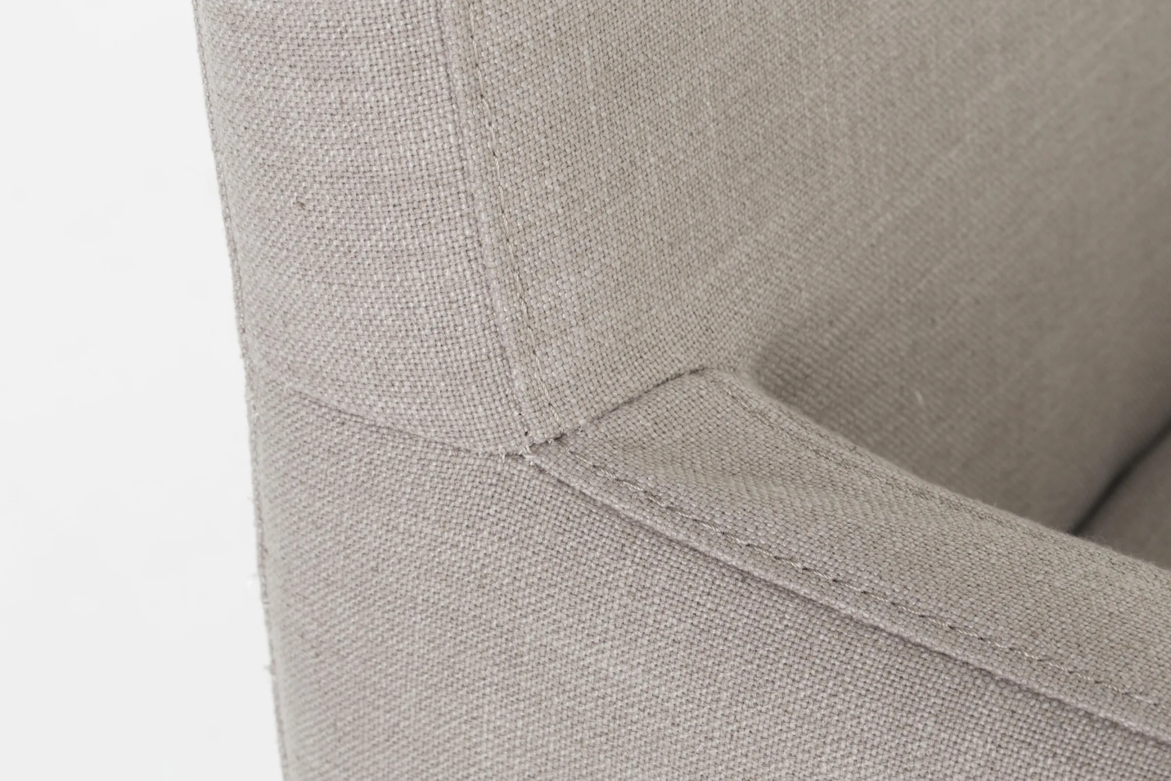 Flamant Billy, Fauteuil, Berken, Gebroken Wit Linnen^ Stoelen