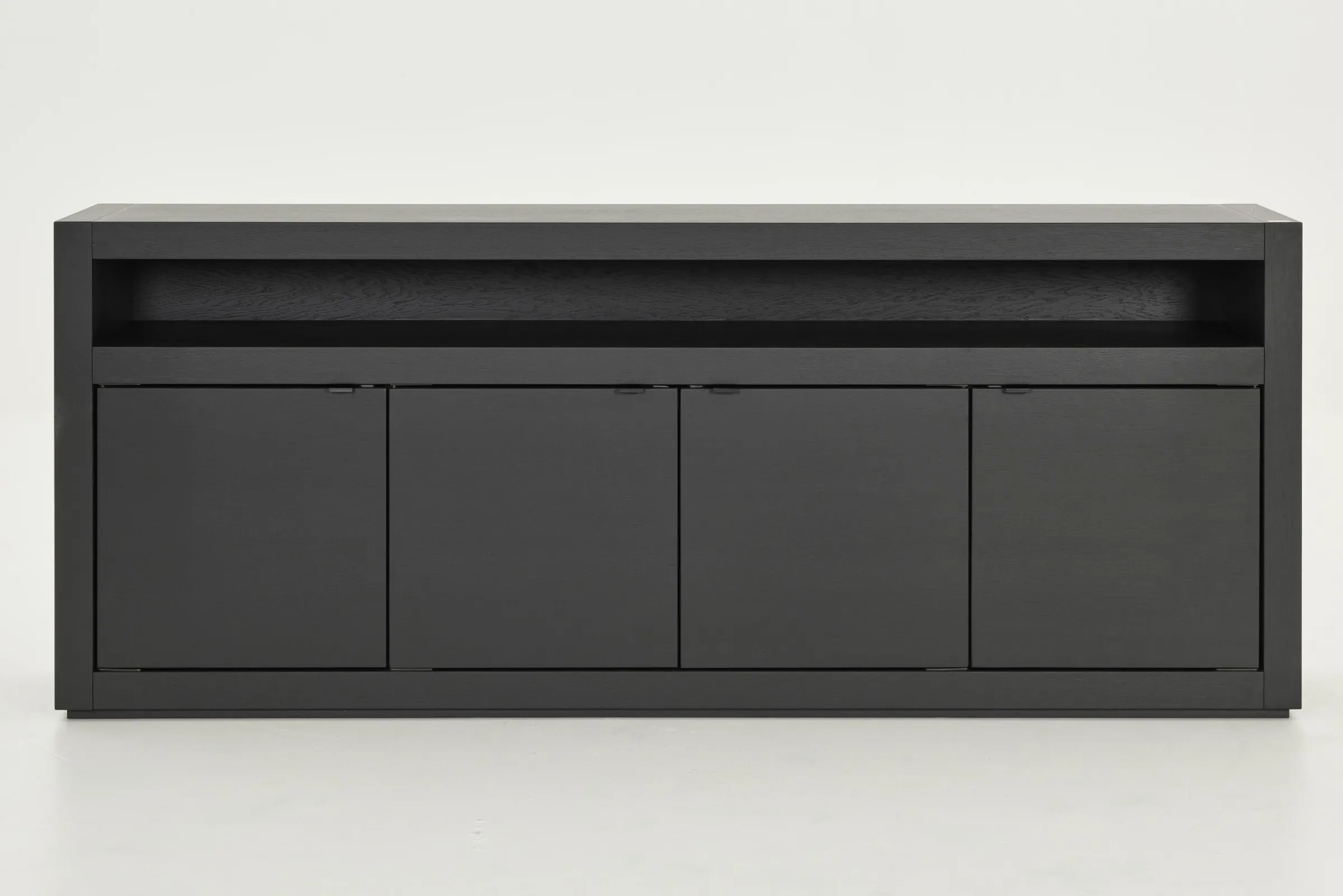 Flamant Bjorn, Dressoir, Zwart, 4 Deurs, Met Dimbare Led-Verlichting^ Dressoirs