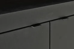 Flamant Bjorn, Dressoir, Zwart, 4 Deurs, Met Dimbare Led-Verlichting^ Dressoirs