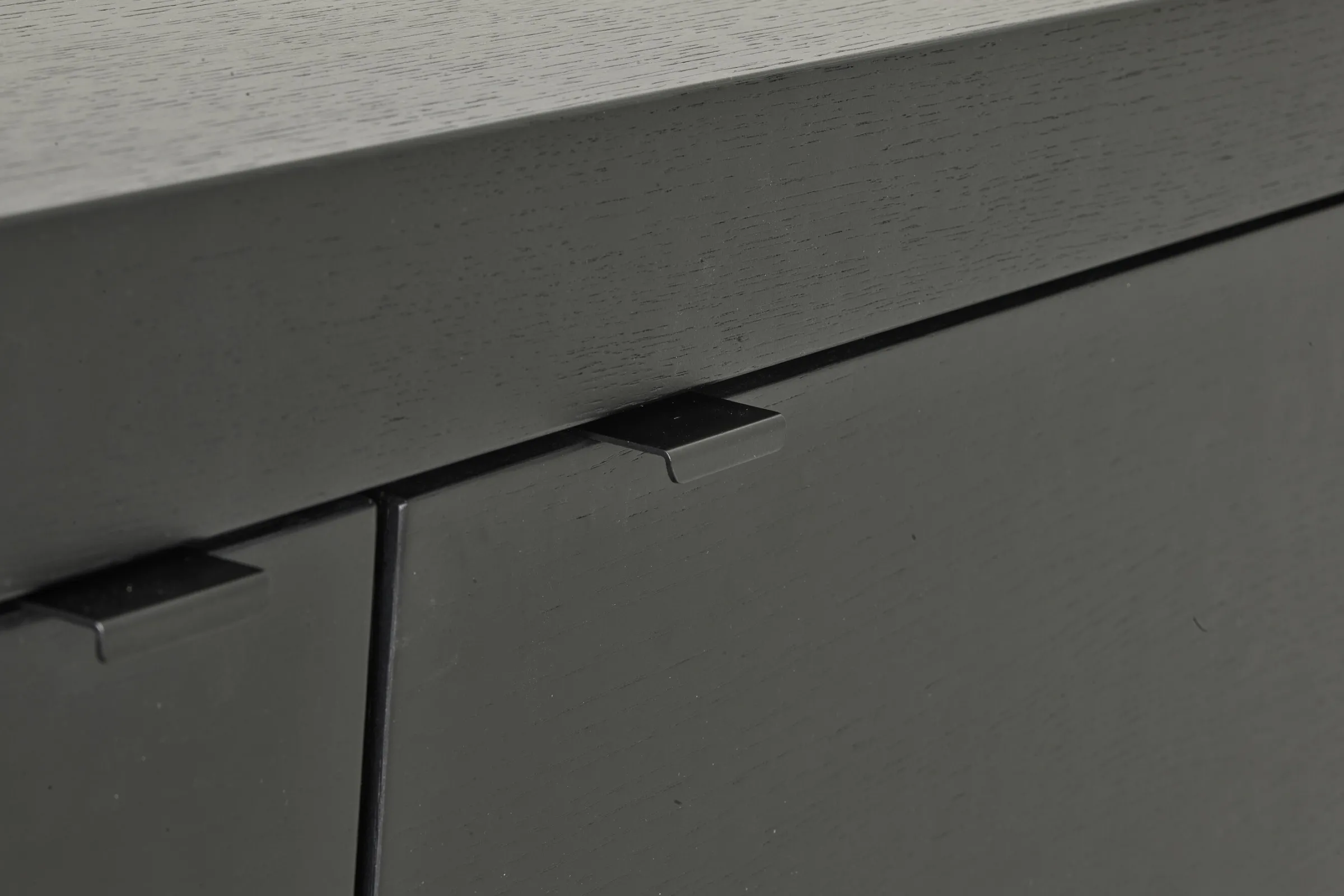 Flamant Bjorn, Tv-Meubel, Zwart, 2 Deuren, 4 Lades^ Kasten