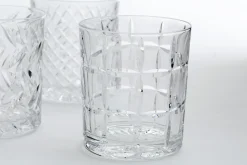 Flamant Bogart, Whiskyglas, Handgeslepen, Set Van 6^ Bril