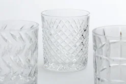 Flamant Bogart, Whiskyglas, Handgeslepen, Set Van 6^ Bril