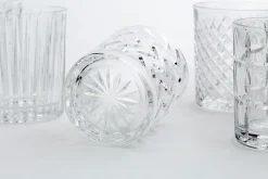 Flamant Bogart, Whiskyglas, Handgeslepen, Set Van 6^ Bril