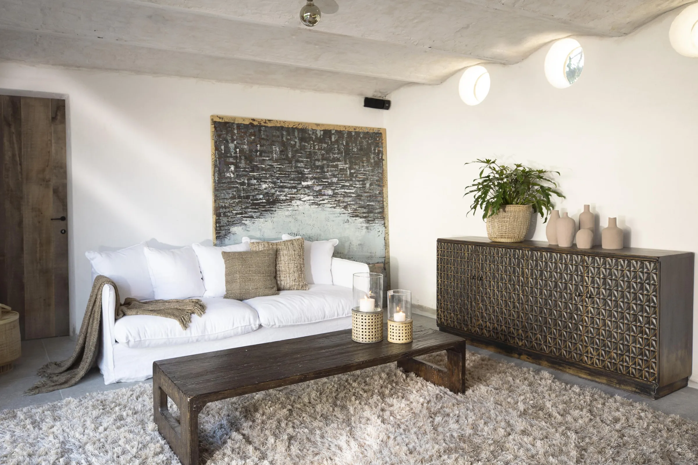 Flamant Bossa, Dressoir, 4 Deuren, Gesneden^ Dressoirs