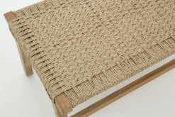 Flamant Brendon, Poef, Gevlochten^ Banken