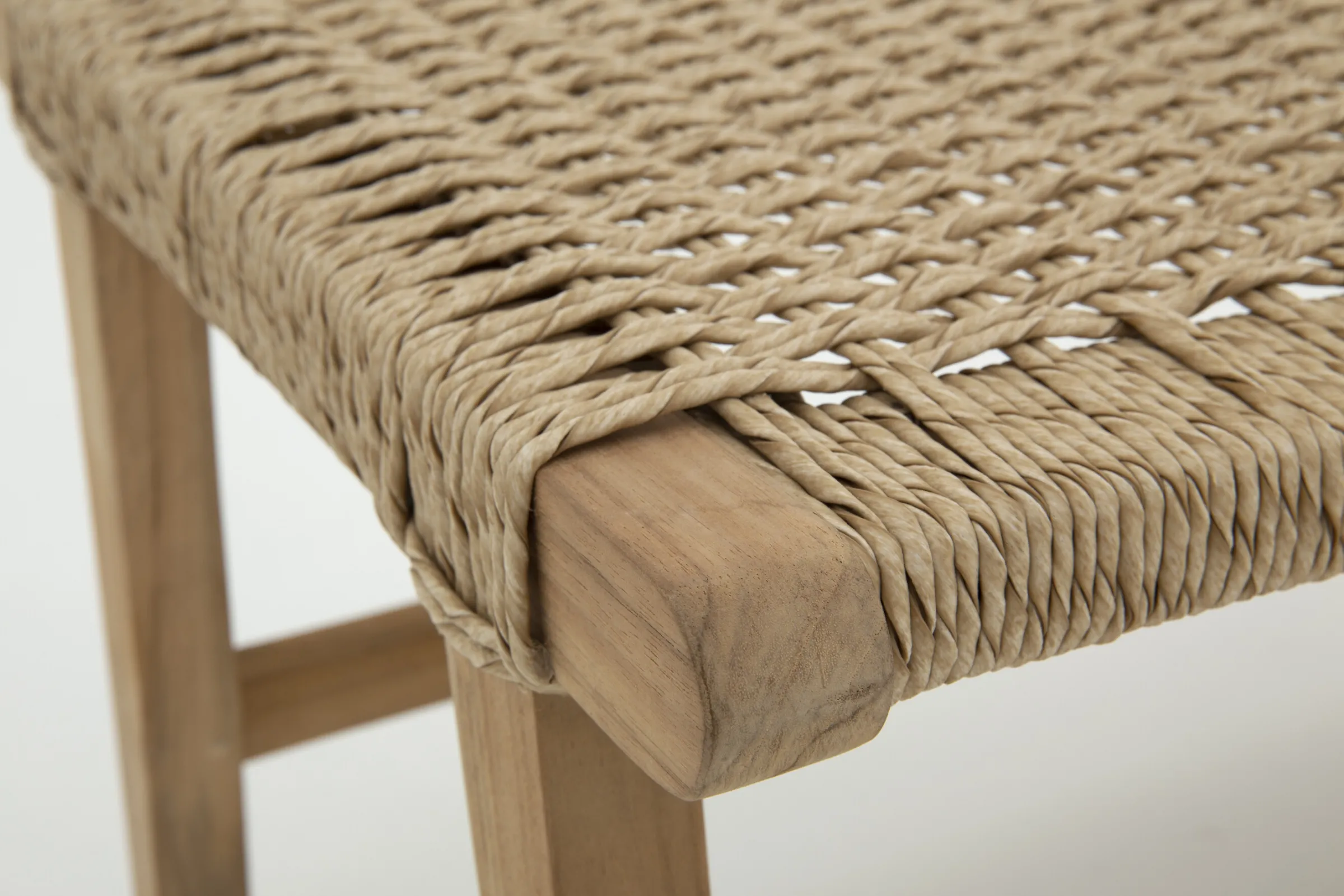 Flamant Brendon, Poef, Gevlochten^ Banken