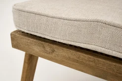 Flamant Bruno, Fauteuil, Eiken, Riet, Met Kussen^ Banken