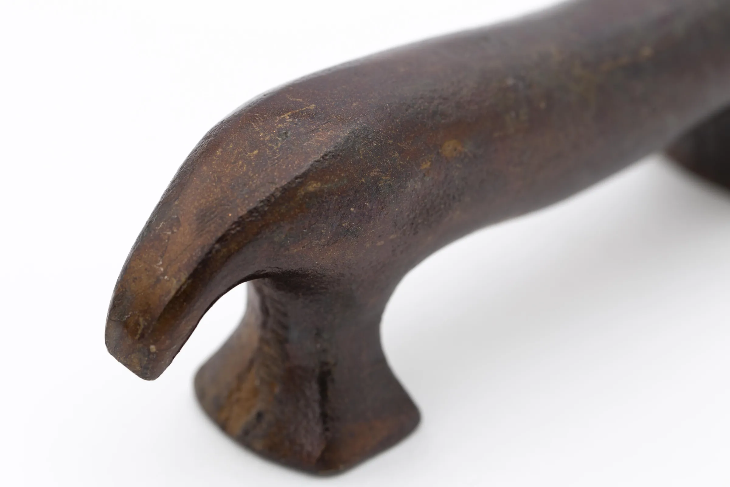 Flamant Calum, Hond, Koperbrons, L^ Decoratie