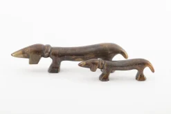 Flamant Calum, Hond, Koperbrons, L^ Decoratie