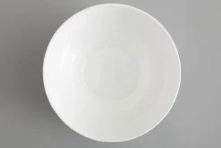 Flamant Cathy, Kom, Porselein, Wit^ Borden, Borden En Kommen