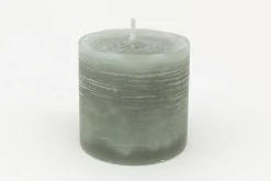 Flamant Celine, Kaars, Kleur Olijfgroen, 7X8Cm^ Moederdag