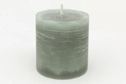 Flamant Celine, Kaars, Kleur Olijfgroen, 8X10Cm^ Decoratie