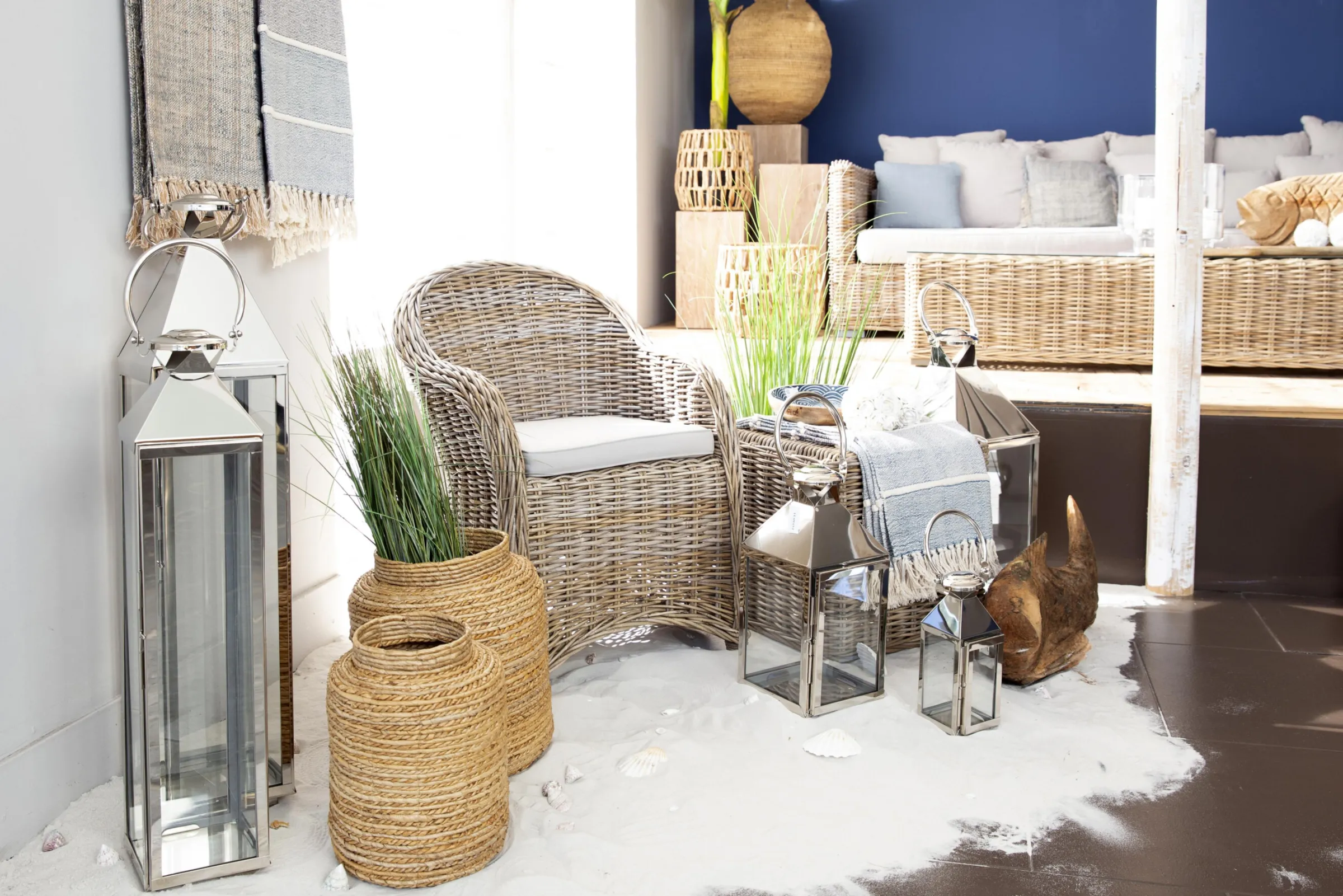 Flamant Charme, Lantaarn, Staal En Glas, Xl^ Decoratie