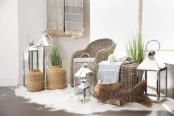 Flamant Charme, Lantaarn, Staal En Glas, Xl^ Decoratie