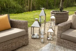 Flamant Charme, Lantaarn, Staal En Glas, Xl^ Decoratie