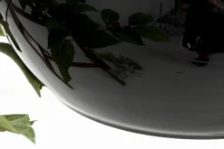 Flamant Chiaz, Vaas, Glas, Zwart^ Decoratie