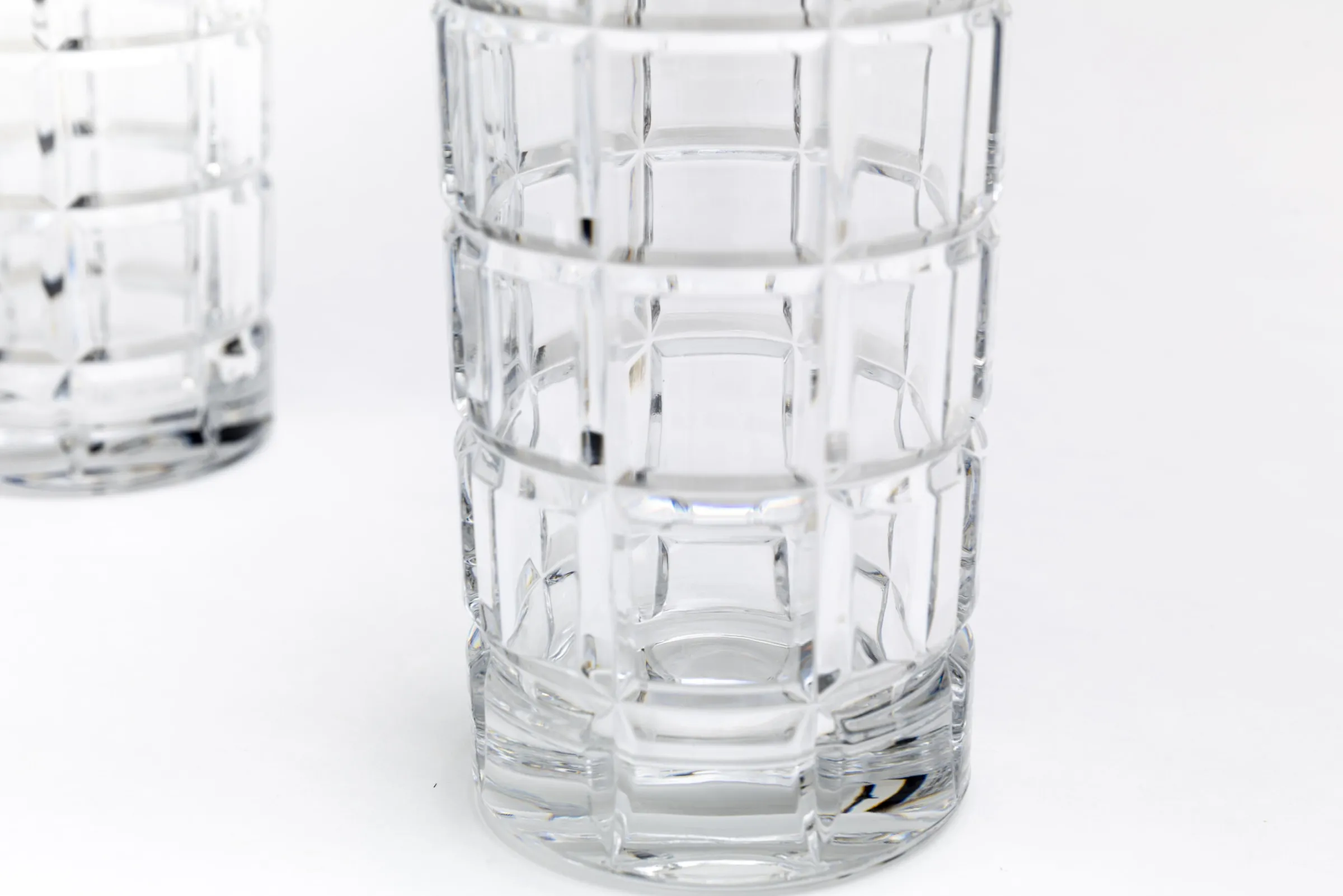 Flamant Chopin, Hoog Glas, Handgeslepen, Set Van 6^ Bril