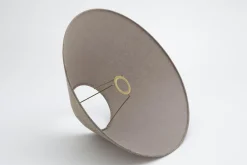 Flamant Circum, Lampenkap, Naturel En Grijs, Conisch, 45 Cm^ Verlichting