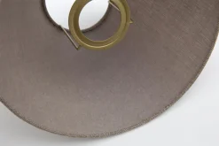 Flamant Circum, Lampenkap, Naturel En Grijs, Conisch, 30 Cm^ Verlichting