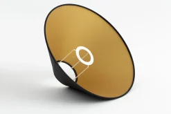 Flamant Circum, Lampenkap, Zwart En Goud, Conisch, 30 Cm^ Verlichting