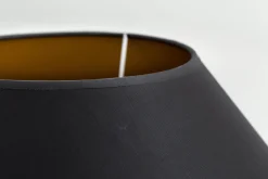 Flamant Circum, Lampenkap, Zwart En Goud, Conisch, 55 Cm^ Verlichting