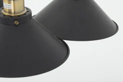 Flamant Cirino, Hanglamp, Zwart, 3 Lampenkappen^ Verlichting