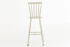 Flamant Claire, Tuinbarstoel, Retro Wit^ Tuinstoelen